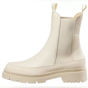 CALIA Women's Peyton Chelsea Boots, ivory, size 9.5–NWT
